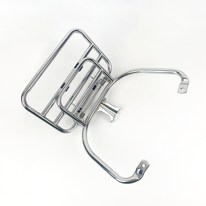 Portapacchi Posteriore con Schienale per <span class=keywords><strong>Vespa</strong></span> Primavera 125 e <span class=keywords><strong>150</strong></span> Finitura Cromata in Offerta Speciale da Fabbrica Cinese - Product Image 5