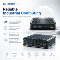 Computadora Compacta Integrada, Doble LAN, USB, COM, HD, VGA, WiFi, 4G Opcional, para Control de Máquinas, Compatible con Windows y Linux, Mini PC Integrada