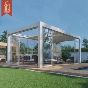 Pérgola Exterior Independiente con Marco <span class=keywords><strong>de</strong></span> Celosía, Ideal para <span class=keywords><strong>Entrada</strong></span> <span class=keywords><strong>de</strong></span> Área Recreativa, Jardín, Patio y Terraza, Pérgola Retráctil - Product Image 1
