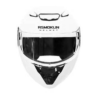 Casques de moto modulaires avec coque ABS, double visière, coussinets d'oreille amovibles, boucle de sécurité, doublure en coton et mentonnière relevable - Vente en gros