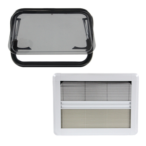 Fenêtre coulissante double en acrylique pour camping-car, installation en 60 secondes, anti-condensation, avec moustiquaire, pièces de camping-car, fenêtre de camping-car - Product Image 1