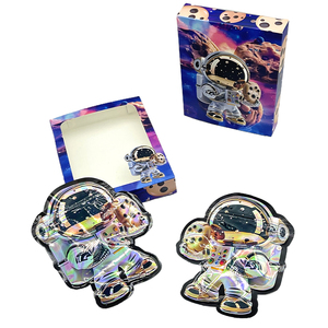 Bolsa y Caja Mylar con Ventana Transparente, Impresión Digital, 3.5g, a Prueba de Olores, Forma Especial, en Stock - Product Image 6