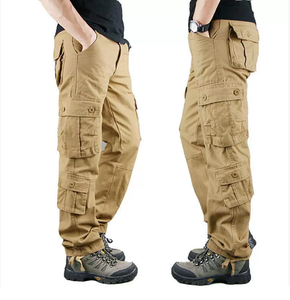 <span class=keywords><strong>Pantaloni</strong></span> da lavoro Casual eleganti da uomo <span class=keywords><strong>con</strong></span> <span class=keywords><strong>pantaloni</strong></span> larghi larghi da esterno <span class=keywords><strong>con</strong></span> tasca larga Multi-tascabile <span class=keywords><strong>pantaloni</strong></span> lunghi da uomo - Product Image 1