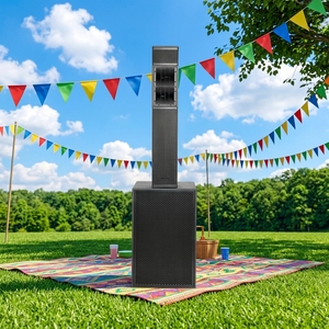 Enceinte colonne intérieure/extérieure pour système audio – Catégorie de produit premium - Product Image 1