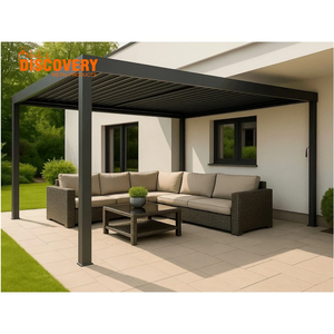 <span class=keywords><strong>Petite</strong></span> pergola en aluminium |   Système de pergola à lames orientables pour projets commerciaux en extérieur - Product Image 2