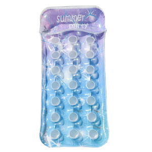 Chaise longue gonflable flottante arc-en-ciel en PVC pour piscine, tapis <span class=keywords><strong>de</strong></span> <span class=keywords><strong>plage</strong></span> pour adulte, chaise longue aquatique pour fête estivale - Product Image 4