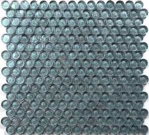 Backsplash cucina <span class=keywords><strong>bagno</strong></span> piastrella tocco Sopt cerchio 20x8mm piastrella adesivo mosaico adesivo piastrella impermeabile - Product Image 2