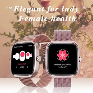 T71 TFT Display IPX-<strong>6</strong> Waterproof True Heart Rate Blood Oxygen Exercise Record Voice Assistant <strong>Smart</strong> <strong>Watch</strong> - Product Image 5