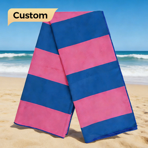 Toalha de Praia com Logo, Rápida Secagem, Sublimada, Grande, Floral, Moderna, de Poliéster - Product Image 1