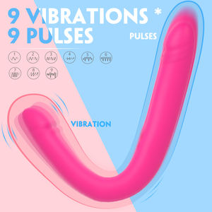 Silikon & ABS Double-Ended Vibrator <span class=keywords><strong>Dildo</strong></span> Träger loses tragbares Sexspielzeug für erwachsene Lesben paare <span class=keywords><strong>Soft</strong></span> Feature Big Size - Product Image 3