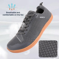 Chaussures minimalistes pieds nus, larges, pour diabétiques, antidérapantes, à bout large, respirantes, baskets de course tendance pour hommes et femmes