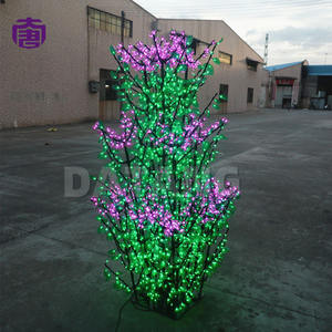 Lámpara LED Impermeable para Exteriores, Diseño de Árbol de Lila, Decoración Serena para Jardín, Ventana, Esquina, Camino, en Venta - Product Image 5