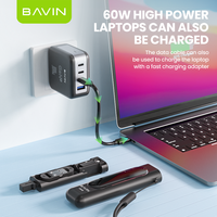 BAVIN grosir pc abs CB299 usb Tipe c mikro perjalanan pendamping organizer elektronik