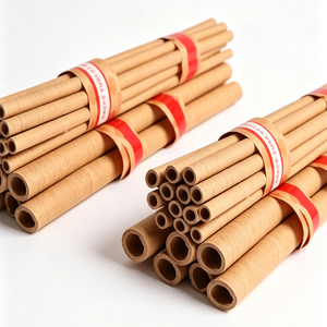 Tubo de Papel Kraft de Pulpa de Madera Marrón, Tubo de Aislamiento de Papel Crepé, Material de Aislamiento Eléctrico, Tubo de Papel Crepé para Transformadores - Product Image 5