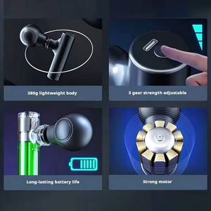 Pistolet de massage miniature portable, appareil manuel utilisé pour soulager les muscles de la tête et des jambes du corps - Product Image 6