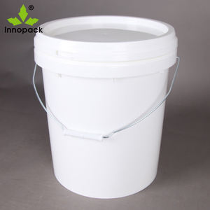 Seau en plastique carré de qualité alimentaire PP de 20 L, emballage de peinture de 5 gallons - Product Image 2