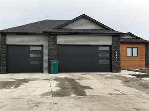 Portes <span class=keywords><strong>de</strong></span> <span class=keywords><strong>garage</strong></span> sectionnelles modernes américaines en acier galvanisé, isolées, 9x8, avec panneau en verre coulissant, <span class=keywords><strong>prix</strong></span> 2022 - Product Image 6