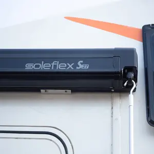 Soleflex S27 Tenda RV Karavan Lipat PVC Sisi Terpasang, Kemping Motor