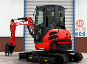 รถขุดขนาดเล็ก KATOCASE 35 ตัน พร้อมอุปกรณ์เสริมอเนกประสงค์ ยี่ห้อ Yanmar รับประกัน 1 ปี ใช้ได้กับหัวเจาะ/หัวคีบอเนกประสงค์ - Product Image 3