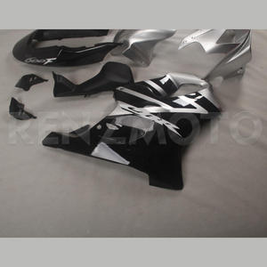 Carenados Negros y Plateados para CBR600F4i, Cubiertas de Plástico ABS Inyectado, Kit de Carenado Inyectado para Honda CBR600F4i 2004-2007 - Product Image 3