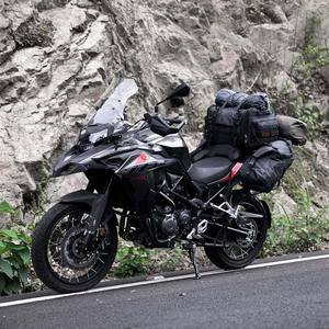 Muestra Gratuita de Alforjas Impermeables de Nailon 600D para Hombre, Bolsa de Asiento para Motocicleta de 50L, Bolsa de Viaje, Bolsa Trasera para Motocicleta - Product Image 4