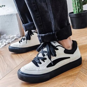 Zapatillas de Skateboarding y Caminar para Hombre, Diseño Clásico Personalizado de Marca, con Cordones y Diseño de Caña Baja - Product Image 4