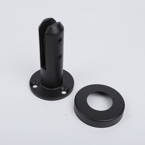 Base de Soporte de Acero Inoxidable para Barandillas de Vidrio sin Marco, para Balcón, Terraza o Baranda - Product Image 1