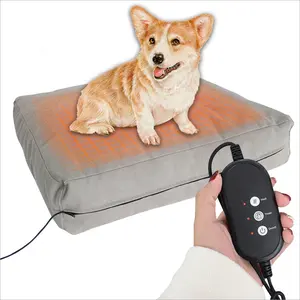 Подушка для домашних животных с подогревом и подушками для поясницы с регулировкой температуры для комфортного тепла