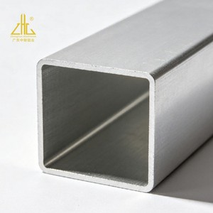 Profilé carré en <span class=keywords><strong>aluminium</strong></span> de haute précision, extra large, droit, sans torsion, <span class=keywords><strong>tube</strong></span> carré en alliage extrudé - Product Image 2