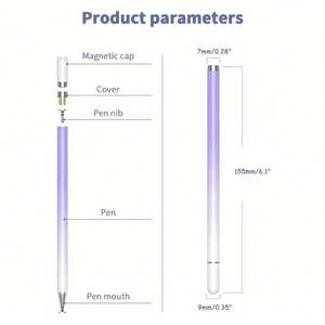 Stylet tactile capacitif actif à sensibilité à la pression 4096 niveaux, très vendu, pour ordinateur portable, Go <span class=keywords><strong>Pen</strong></span> pour Microsoft <span class=keywords><strong>Surface</strong></span> <span class=keywords><strong>Slim</strong></span> <span class=keywords><strong>Pen</strong></span> <span class=keywords><strong>2</strong></span> - Product Image 3