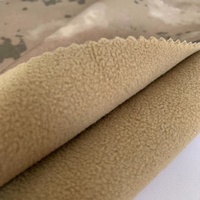 Tela polar de 4 vías, 100D, 420GSM, 2/1 sarga, poliéster, licra, con TPU, tres en uno, suave, chaqueta