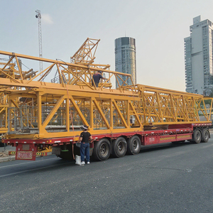 Grúa Torre Usada Zoomlion 7020 de 12 Toneladas con Plataforma Plana - Product Image 3