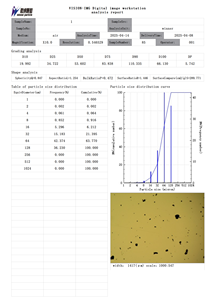 Equipamento de Medição de Imagem de Partículas Barato Winner 99E Analisador de Tamanho de Partículas de Imagem Estática Teste de Morfologia de Pó de Enxofre - Product Image 4