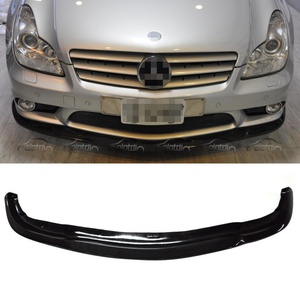 Carbon Fiber Front <b>Lip</b> Bumper Chin Spoiler Front <b>Splitter</b> for Mercedes Benz CLS W219 2007-2011 Car Parts - Product Image 4