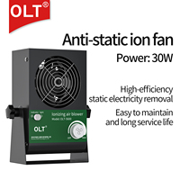 OLT5600 Lüfter Fabrik Elektrostatischer Entladungsapparat Industrielle Staubentfernung Tischventilator Statische Entladungsbeseitiger ESD-Ionenlüfter