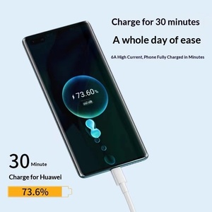 Câble de charge super rapide 66W avec connecteurs USB-A Type-C pour Android - Product Image 4