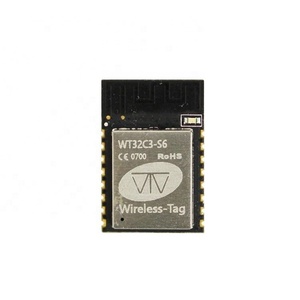 WT32C3-S6 4MB WIFI BLE MCU โมดูลคอมโบไวไฟพร้อม ESP32-C3 IC ใช้งานร่วมกับ ESP-12S ESP-C3-12S ESP-C3-13 - Product Image 1