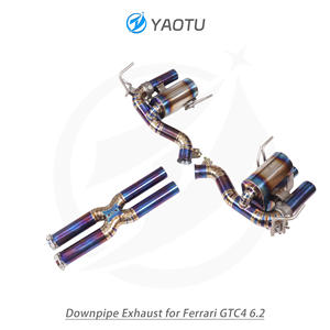 Echappement Catback YT Titanium avec X-Pipe Tuned Mid-Pipe pour Ferrari GTC4 6.3 V12 - Product Image 5
