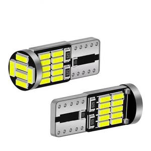 Ampoules LED W5W T10 26SMD 4014 6000K Canbus pour éclairage intérieur de voiture, lumières de dôme, feux de positionnement, lampes de signalisation automobile - Product Image 1