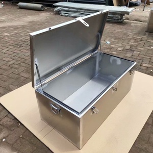 Caja de Herramientas Moderna de Acero Inoxidable, Almacenamiento Impermeable, Diseño Metálico Simple, Corte Láser de Chapa Metálica, ISO9001 - Product Image 3