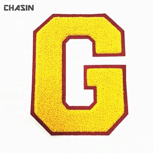 Patch en chenille personnalisé ALWAYSFRESH, lettres en chenille, patchs en chenille, lettres à <span class=keywords><strong>coudre</strong></span> sur le dos pour les vêtements - Product Image 6