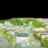 Servicios de diseño de modelos 3D modernos de gama alta personalizados para aplicaciones residenciales y hoteleras de villas Producción de modelos arquitectónicos