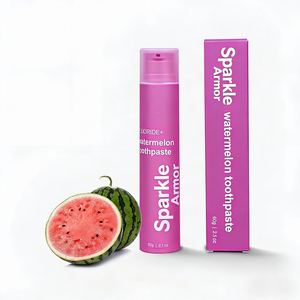 <span class=keywords><strong>Pasta</strong></span> De dientes con sabor a fruta de sandía de 60g con aliento fresco blanqueamiento de dientes ingrediente químico <span class=keywords><strong>Pasta</strong></span> De Dientes para uso doméstico - Product Image 5