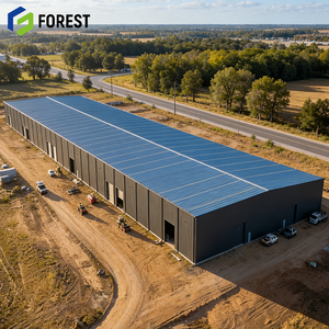 โกดังโครงสร้างเหล็ก ความจุสูง สำหรับงานบำรุงรักษาในพื้นที่เหมือง ระบบโครงเหล็กแบบประกอบส่วน ไม่ต้องบำรุงรักษา เป็นมิตรต่อสิ่งแวดล้อม - Product Image 1