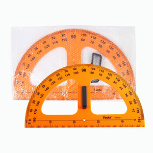 Foska 50cm Gelber Leichter und Tragbarer Großer Geometrie-Winkelmesser für den Unterricht, Zeichnen und Design - Product Image 5