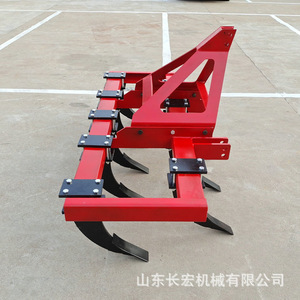 Cultivateur agricole 4 rangs rouge haute productivité pour le travail du sol - Product Image 4