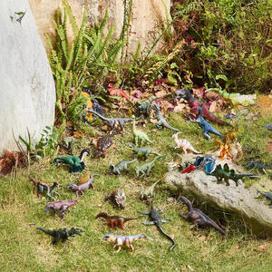 Juego de Juguetes de Dinosaurios Súper Grandes para Niños, Modelo de Tiranosaurio Rex de Simulación, Triceratops, Braquiosaurio, Pterodáctilo de Goma Suave - Product Image 5