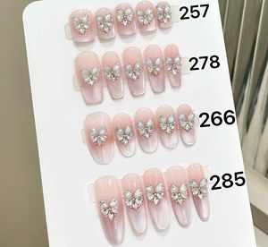 201-300 Listo para enviar 10 piezas de cubierta completa a granel falso 3D acrílico diseño personalizado Logo <span class=keywords><strong>2023</strong></span> acrílico hecho a mano personalizado prensa en las <span class=keywords><strong>uñas</strong></span> - Product Image 5