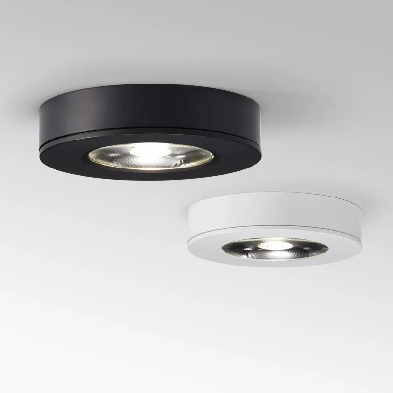 Ultra-thin small spotlight surface-mounted ceiling-mounted shop display cabinet counter free opening led ceiling light