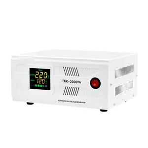 벽걸이 형 220V ac 자동 avr 3000va 데스크 타입 릴레이 자동 조절기 안정기